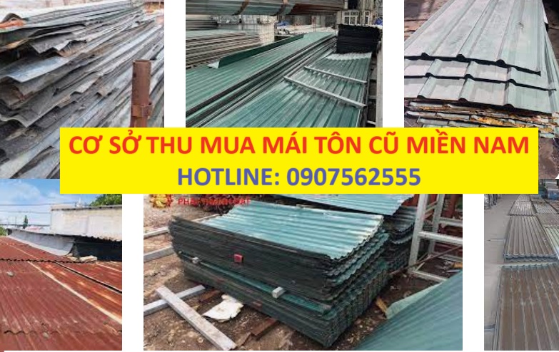 cần tìm địa chỉ cơ sở thu mua tôn cũ miền nam tphcm